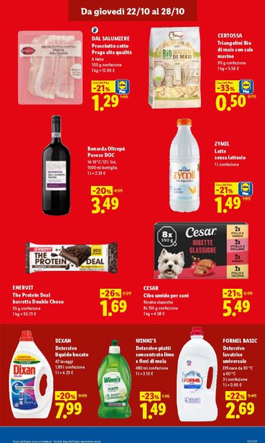 Volantino Lidl - Lidl valido dal 22/10 al 28/10 - pagina 15