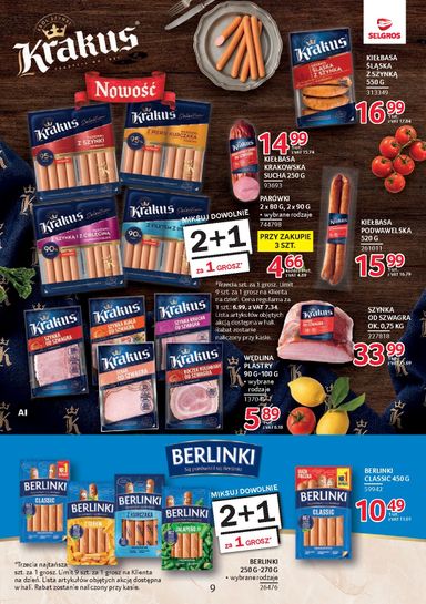 Gazetka Selgros - Selgros cash&carry - Katalog Markowe Produkty od 22.10. do 04.11. - strona 9