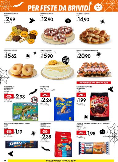 Volantino Bennet - Bennet - Sapori d’Italia valido dal 15/10 al 28/10 - pagina 14