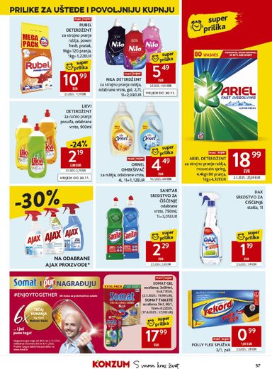 Katalog Konzum - Konzum vrijedi od 21.10. do 27.10. - stranica 37