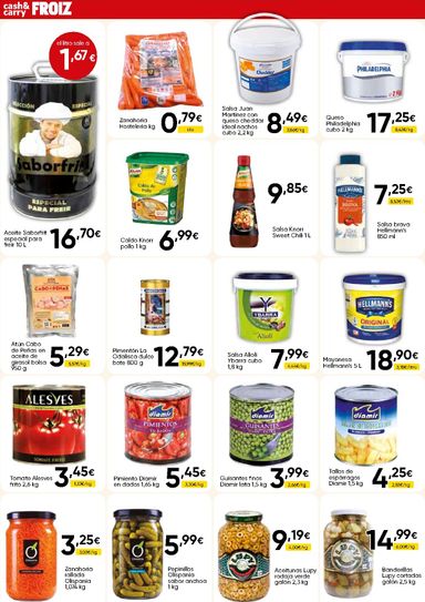 Folleto Froiz - Froiz - Cash&Carry del 15/10 al 02/11 - página 12