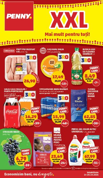 Catalogul PENNY - PENNY de la 14.10. până la 20.10. - pagina 1