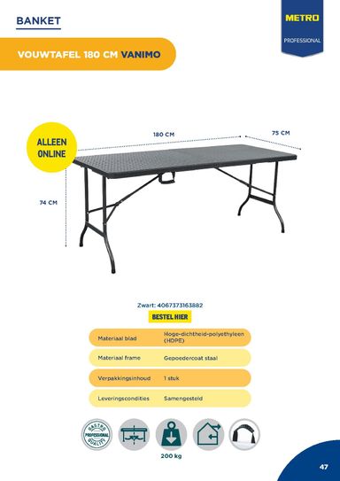 Folder Makro - Makro - Indoor catalogus van 07-10 tot 07-10 - side 47