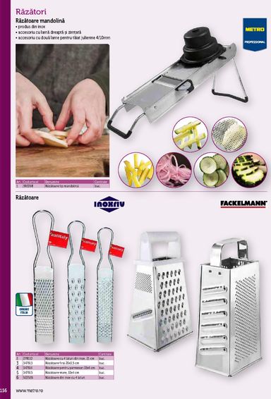Catalogul Metro - Metro - Echipamente Profesionale pentru HoReCa de la 01.01. până la 31.12. - pagina 156