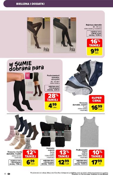 Gazetka Carrefour - Carrefour - W sumie sezon na okazje od 28.09. do 31.10. - strona 6