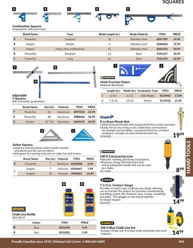 Flyer Princess Auto - Princess Auto - Hand Tools valid since 04-21 until 12-31 - page 55