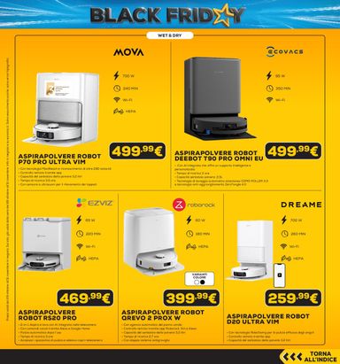 Volantino Euronics - Euronics - Black Friday Anteprima valido dal 29/10 al 11/11 - pagina 57