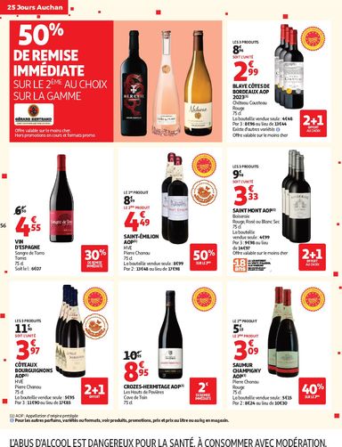 Folder Auchan - Auchan van 03/11 tot 08/11 - side 56
