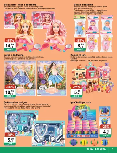 Katalog KTC - KTC - Igračke i Tekstil vrijedi od 21.10. do 03.11. - stranica 5