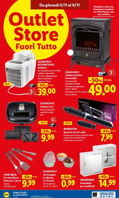 Volantino Lidl - Lidl - Outlet Store valido dal 05/11 al 08/11 - pagina 4