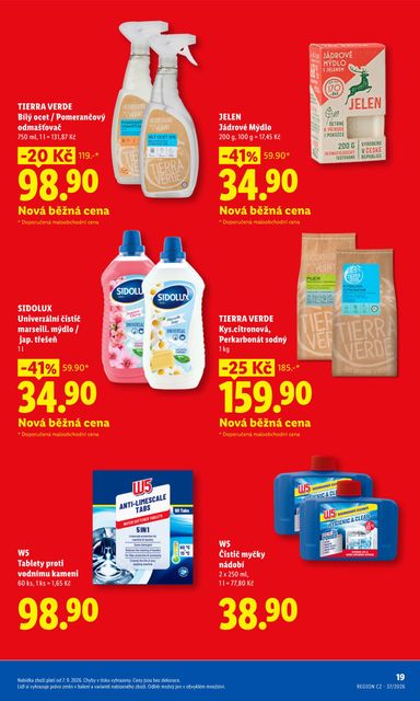 Leták Lidl - Lidl - Ceny v klidu od 07.09. do 30.11. - strana 19