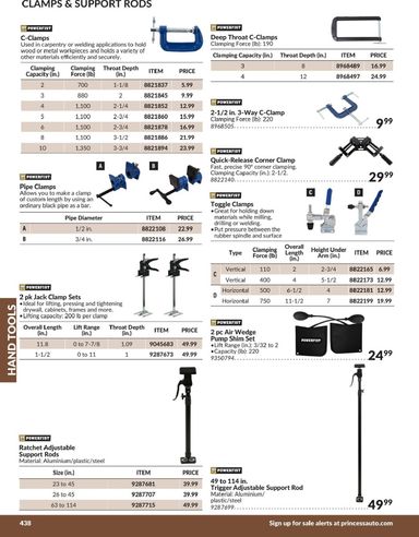 Flyer Princess Auto - Princess Auto - Hand Tools valid since 04-21 until 12-31 - page 46