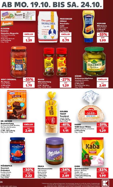 Prospekt Kaufland - Kaufland gültig ab 19.10. bis 24.10. - seite 26