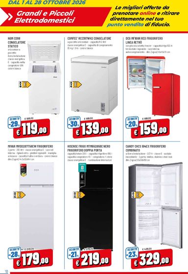 Volantino Famila - Famila - Prenota & Risparmia Solo Online valido dal 01/10 al 28/10 - pagina 10
