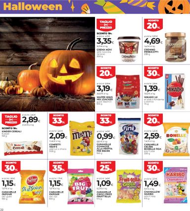 Volantino Coop - Coop valido dal 22/10 al 04/11 - pagina 22