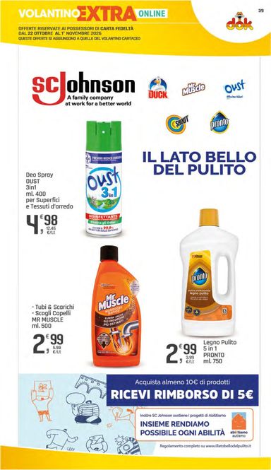 Volantino DOK - DOK valido dal 22/10 al 01/11 - pagina 40