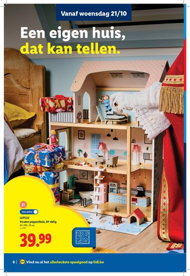 Folder Lidl - Lidl - Speelgoedboekje van 21/10 tot 24/11 - side 6