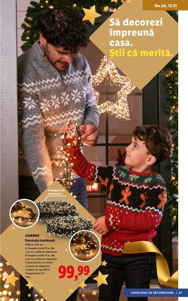Catalogul Lidl - Lidl - Decorațiuni de la 05.11. până la 31.12. - pagina 23
