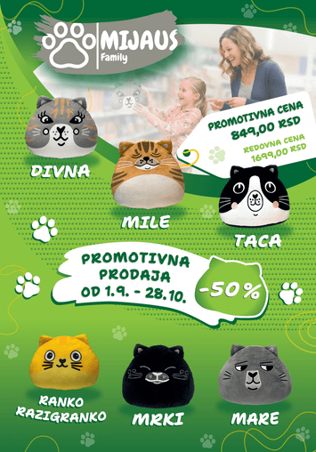 Katalog Univerexport - Univerexport - Mijaus Family od 01.09 do 28.10 - strana 1