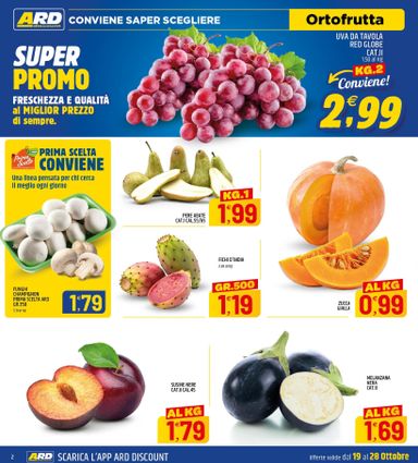 Volantino Ard Discount - Ard Discount valido dal 19/10 al 28/10 - pagina 2