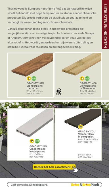 Folder Brico - Brico - Tuin catalogus van 01/03 tot 31/12 - side 223