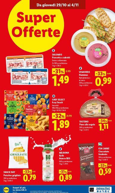 Volantino Lidl - Lidl - Nuova apertura Arezzo valido dal 29/10 al 04/11 - pagina 8