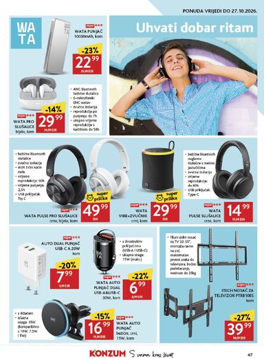 Katalog Konzum - Konzum vrijedi od 14.10. do 20.10. - stranica 47