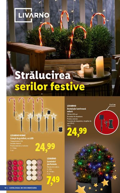 Catalogul Lidl - Lidl - Decorațiuni de la 05.11. până la 31.12. - pagina 14