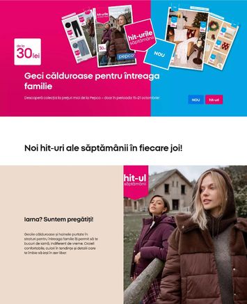 Catalogul Pepco - Pepco de la 15.10. până la 21.10. - pagina 1