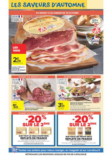 Catalogue Carrefour Market - Carrefour Market - Au Cœur du Goût valable dès le 13/10 au 25/10 - page 5