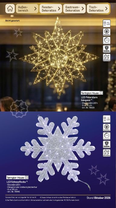 Prospekt METRO - Metro - Weihnachten gültig ab 01.10. bis 31.10. - seite 33