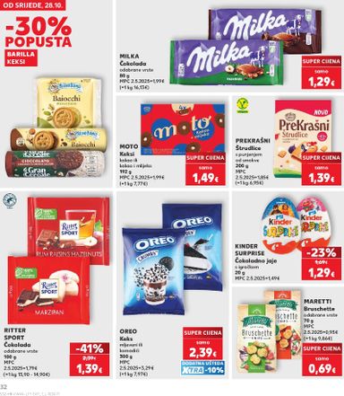 Katalog Kaufland - Kaufland vrijedi od 28.10. do 03.11. - stranica 32