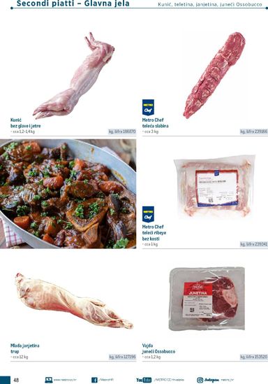 Katalog Metro - Metro - Poslovna rješenja - Trattoria vrijedi od 04.03. do 31.12. - stranica 48