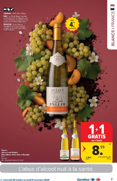 Folder Carrefour - Carrefour - Foire aux vins van 28/10 tot 09/11 - side 7