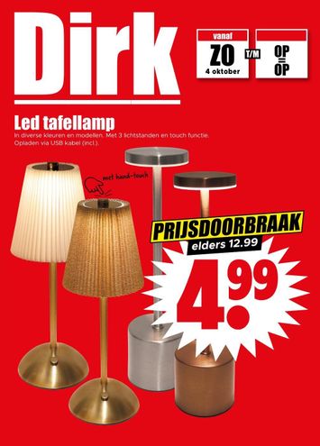 Folder Dirk - Dirk - Nonfood van 04-10 tot 10-10 - side 1