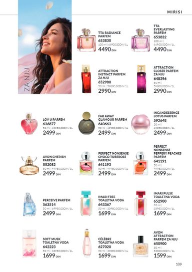 Katalog Avon - Avon od 01.10 do 31.10 - strana 109