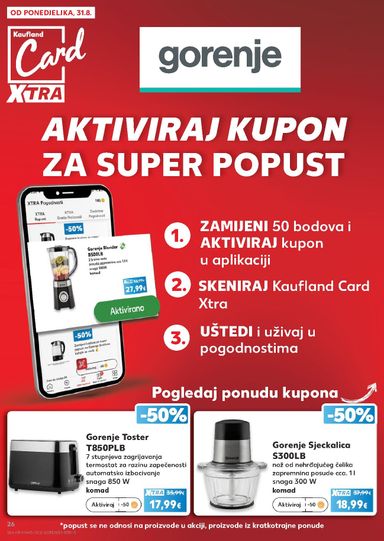 Katalog Kaufland - Kaufland - Neprehrambenih proizvoda vrijedi od 21.10. do 27.10. - stranica 26