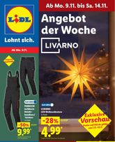 Lidl - Nonfood-Prospekt gültig ab Montag 09.11.2026