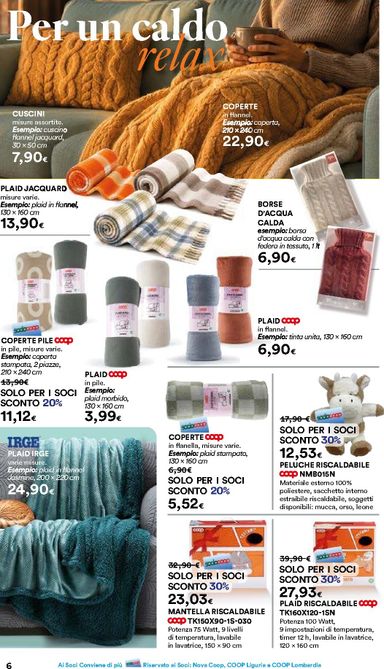 Volantino Ipercoop - Ipercoop - Casa d'Autunno valido dal 08/10 al 04/11 - pagina 6