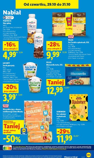 Leták Lidl Polsko - Lidl Polsko od 29.10. do 31.10. - strana 63