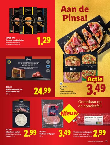 Folder Lidl - Lidl - Deluxe van 28-10 tot 01-01 - side 21
