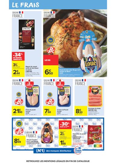 Catalogue Carrefour Market - Carrefour Market valable dès le 03/11 au 15/11 - page 32