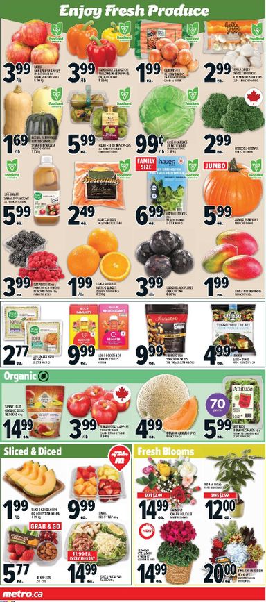 Flyer Metro - Metro - Ontario valid since 10-22 until 10-28 - page 5