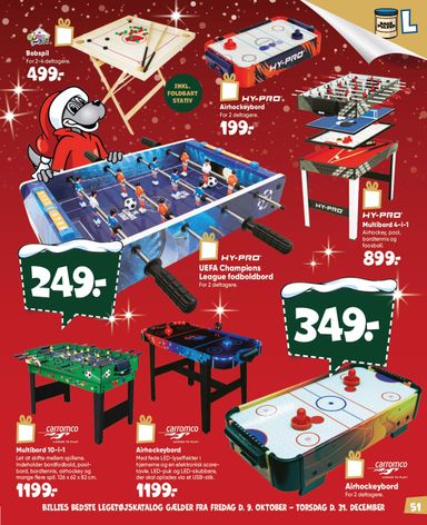 Brochurer Bilka - Bilka - Billies bedste legetøjskatalog gyldig fra 09.10. til 31.12. - side 51