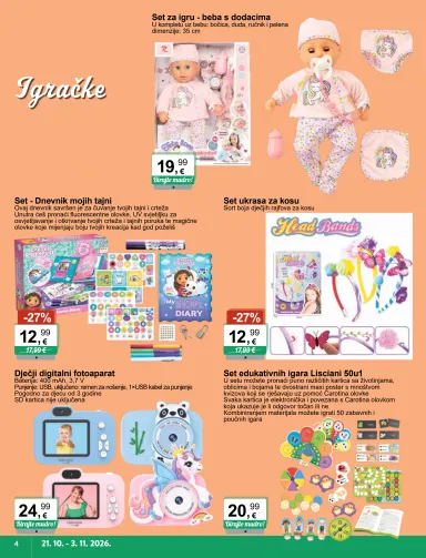 Katalog KTC - KTC - Igračke i Tekstil vrijedi od 21.10. do 03.11. - stranica 4