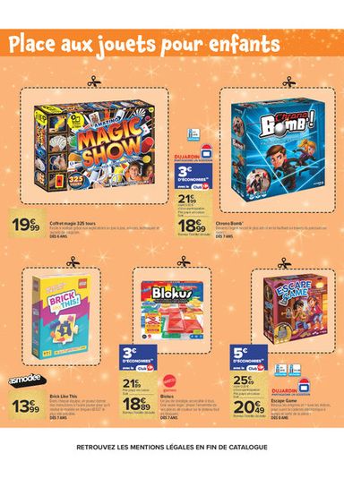 Catalogue Carrefour Market - Carrefour Market - Prêt à jouer avec nous? valable dès le 16/10 au 24/12 - page 37