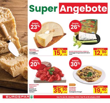 Volantino Eurospar - Eurospar - Bozen, Bolzano valido dal 15/10 al 28/10 - pagina 10