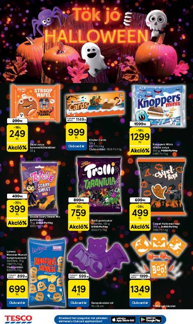 Akciós újság Tesco - Tesco érvényes 10.21.-tól 10.28.-ig - 10 oldal