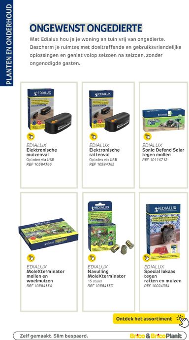 Folder Brico - Brico - Tuin catalogus van 01/03 tot 31/12 - side 156