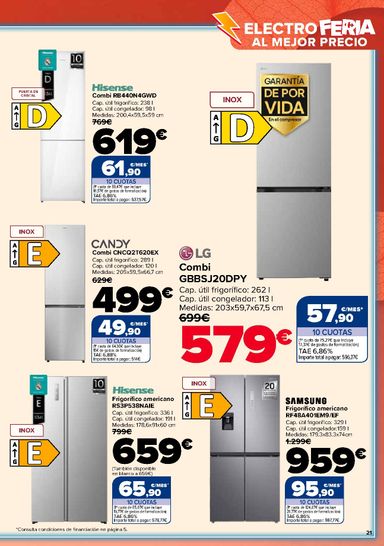 Folleto Carrefour - Carrefour - Electro Feria del 27/10 al 10/11 - página 21